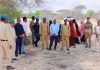 Jubbaland Security Chief Leads Strategic Visit to Dhobley Police Station and Justice Development Sites