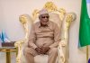 Guddoomiyaha Baarlamaanka Jubbaland ahna Kusimaha Madaxweynaha oo Aqalka Madaxtooyada ku qaabilay Prof. Maxamed Xaaji Mukhtaar