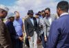 High-Level Delegation Led by Dr. Mohamed Aden Koofi Arrives in Kismayo for Strategic Talks