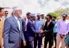 Madaxweyne hore Shariif Sheikh Axmed oo kismaayo si heer sare ah loogu soo dhaweeyay