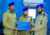 Taliyaha Qaybta Booliska Gobolka Jubada Hoose oo xilka u kala wareejiyey Taliyaha cusub iyo taliyihii hore ee Saldhiga Booliska Degmada Dhoobley