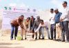 Wasiirka Xanaanada Xoolaha Jubaland oo dhagax dhigtay Sheybaar Xoolaha iyo Xafiisyo Cusub oo wasaaradda loo dhisayo