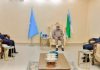 Madaxweynaha Dowlada Jubbaland oo la Kulmay Senator Ilyaas Badal Gaboose iyo Sheekh Daahir, Kana Wada Hadlay Midnimo iyo Nabadda Jubbaland
