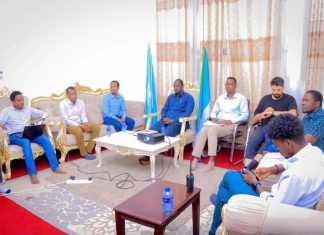 Wasiir Ku-xigeenka Qorsheynta Jubaland oo Kulan la Qaatay Madaxda Hay’adda Arche Nova