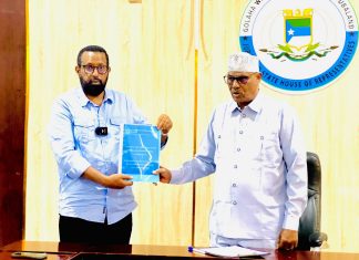 Hanti-dhowrka Jubbaland oo Golaha Wakiillada ku Wareejiyay Xisaab-celinta 2025.