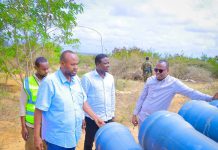 Jubaland Energy and Water Resources Minister Inspects Key Water Infrastructure Projects in Kismayo