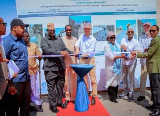 New Stormwater Drainage Channel Inaugurated to Boost Flood Management in Kismayo