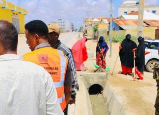 Kismayo Municipality Intensifies Drainage Cleanup Campaign Ahead of Rainy Season