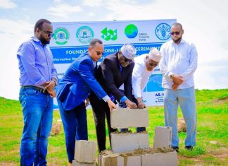 Guddoomiyaha Golaha Wakiillada Dowladda Jubbaland ahna Kusimaha Madaxweynaha oo hagax-dhigtay xarunta dhexe ee saadaasha hawada iyo Cimilada (JSMAC)